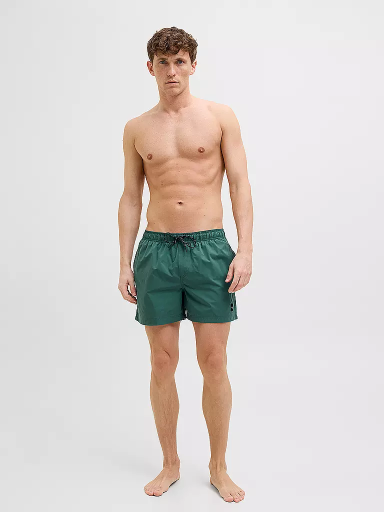JACK & JONES | Badeshorts JPSTMAUI JJSWIM | Verde scuro