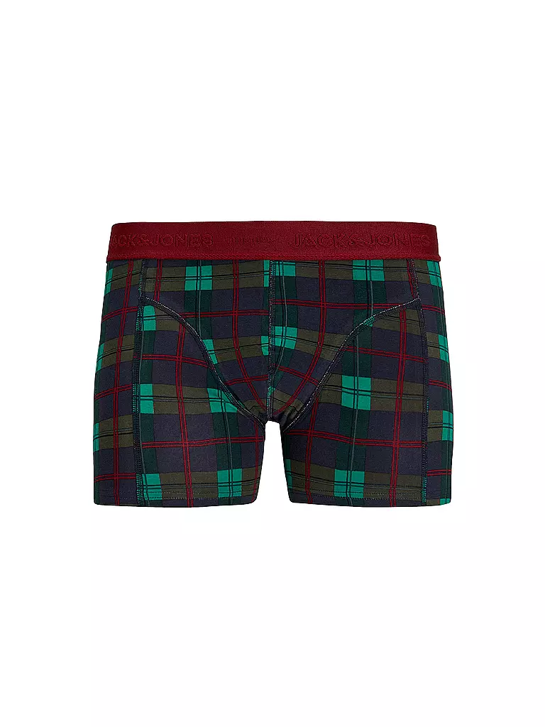 JACK & JONES | Boxer JACXMAS confezione da 3 scarab/rhubarb inkwell | 