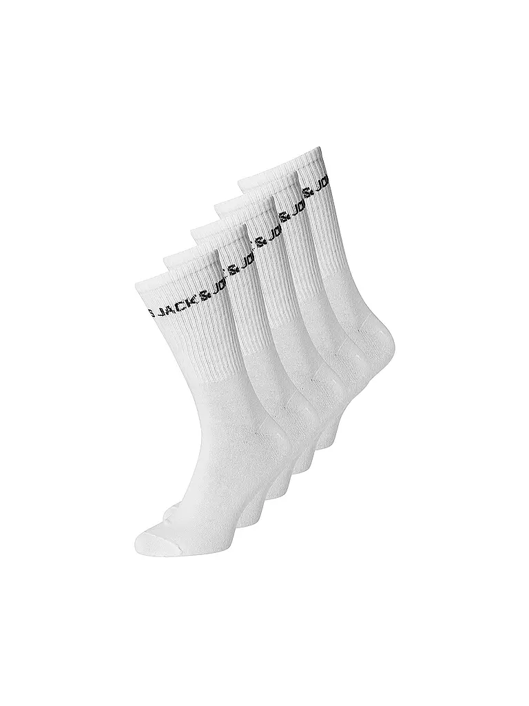 JACK & JONES | Calzini confezione da 5 | Bianco