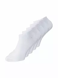 JACK & JONES | Calzini da uomo, confezione da 5 JACDONGO bianchi | Bianco