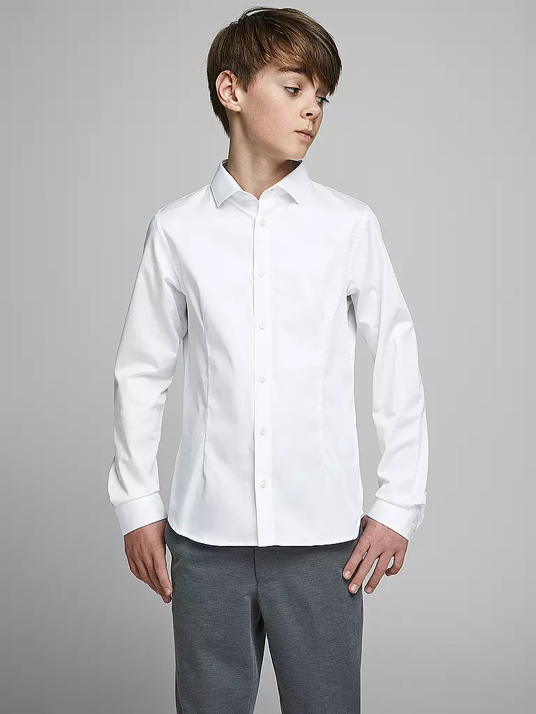 JACK & JONES | Camicia da ragazzo "JJIPARMA" | Bianco