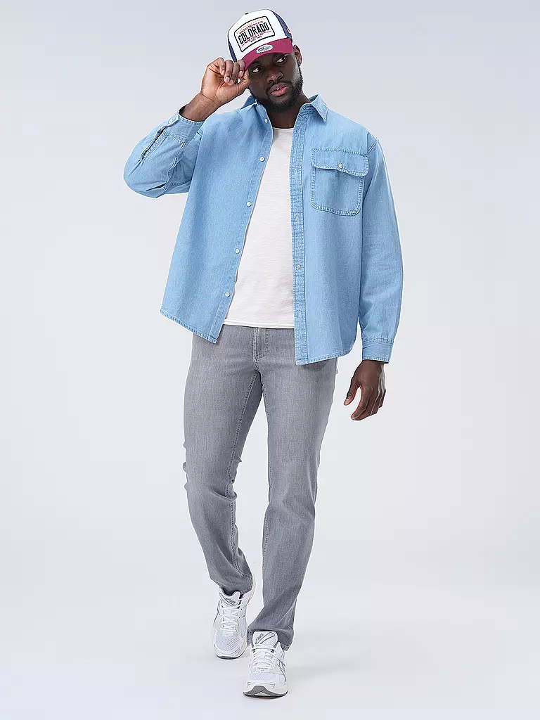 JACK & JONES | Camicia di jeans JJIWILSON JJSHIRT | Blu chiaro