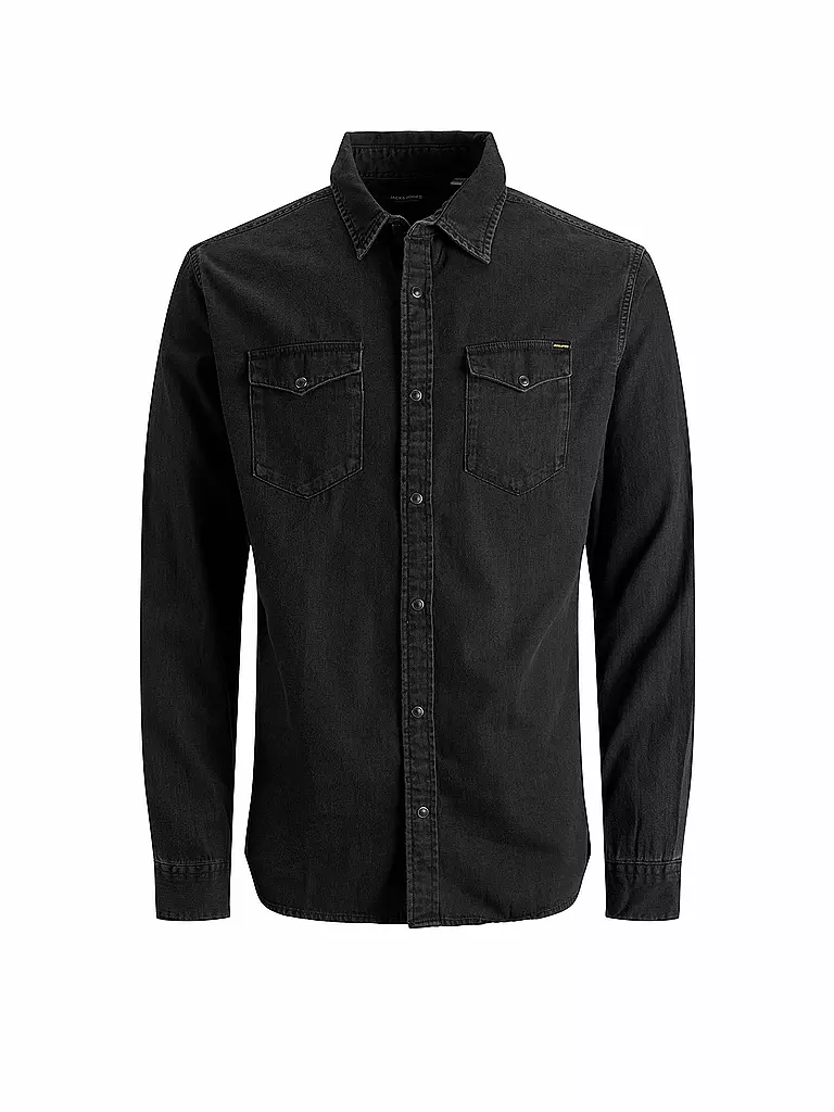 JACK & JONES | Camicia di jeans slim fit Jjesheridan | Nero