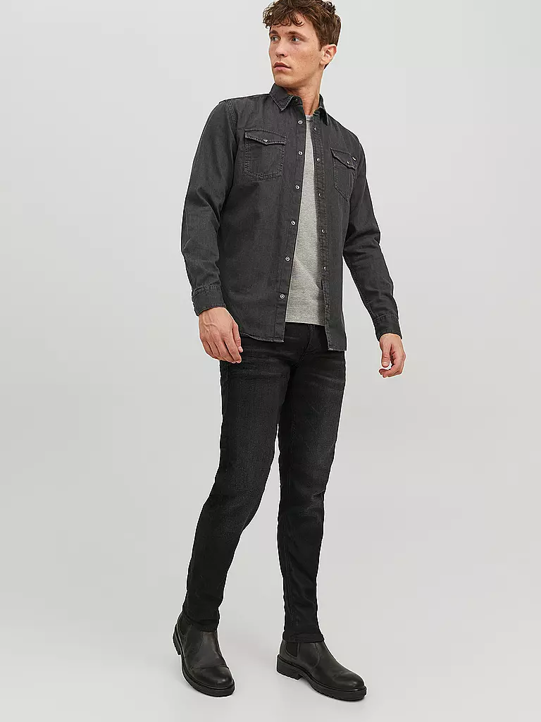 JACK & JONES | Camicia di jeans slim fit Jjesheridan | Nero