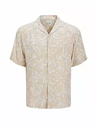 JACK & JONES | Camicia regular fit JJJEFF MONOCHROME | Beige