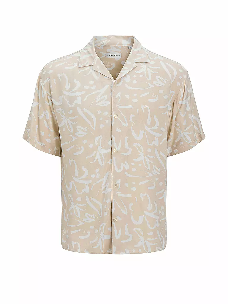 JACK & JONES | Camicia regular fit JJJEFF MONOCHROME | Beige