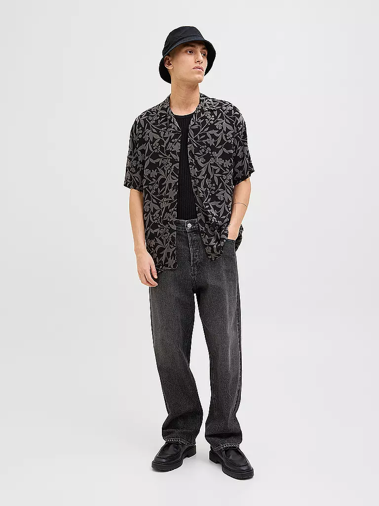 JACK & JONES | Camicia regular fit JJJEFF MONOCHROME | Grigio
