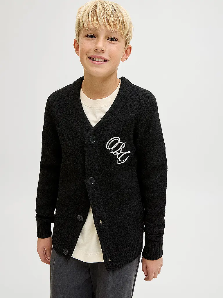 JACK & JONES | Cardigan da ragazzo JORBEDFORD | Nero