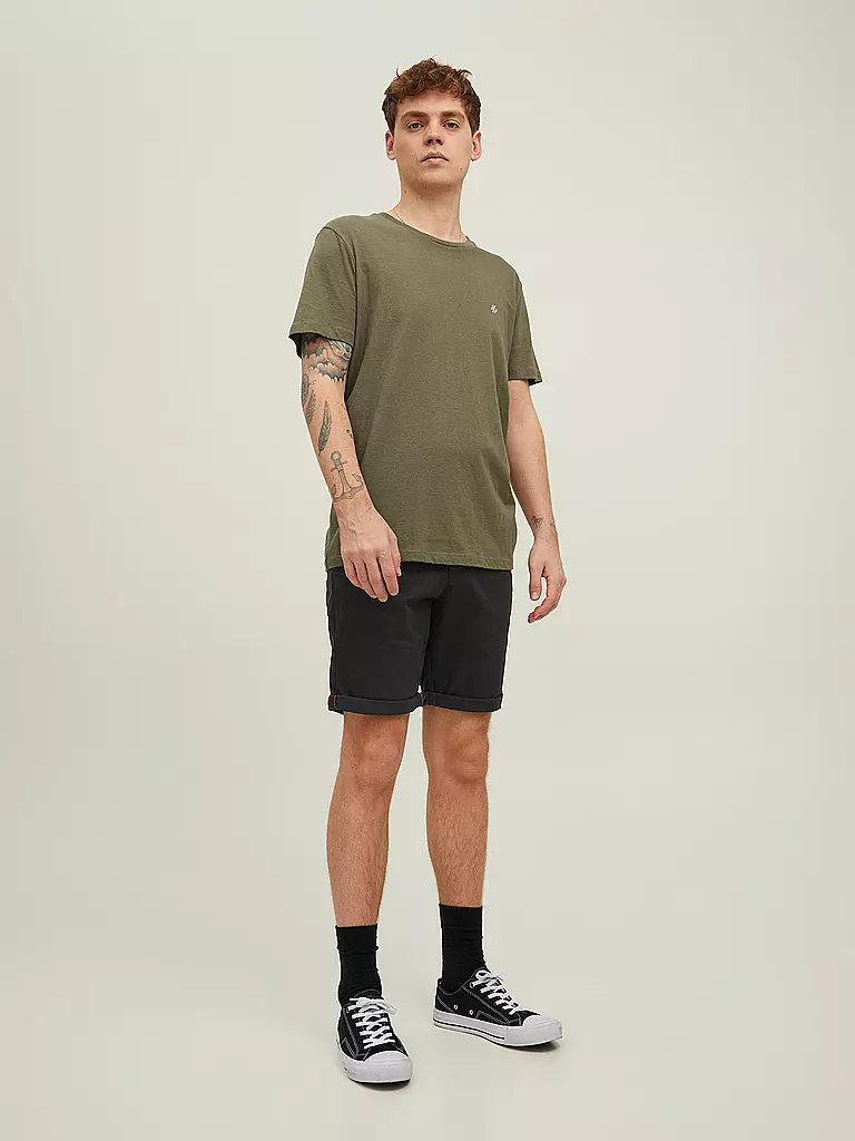 JACK & JONES | Chino Shorts Vestibilità Regular JPSTBOWIE | Nero
