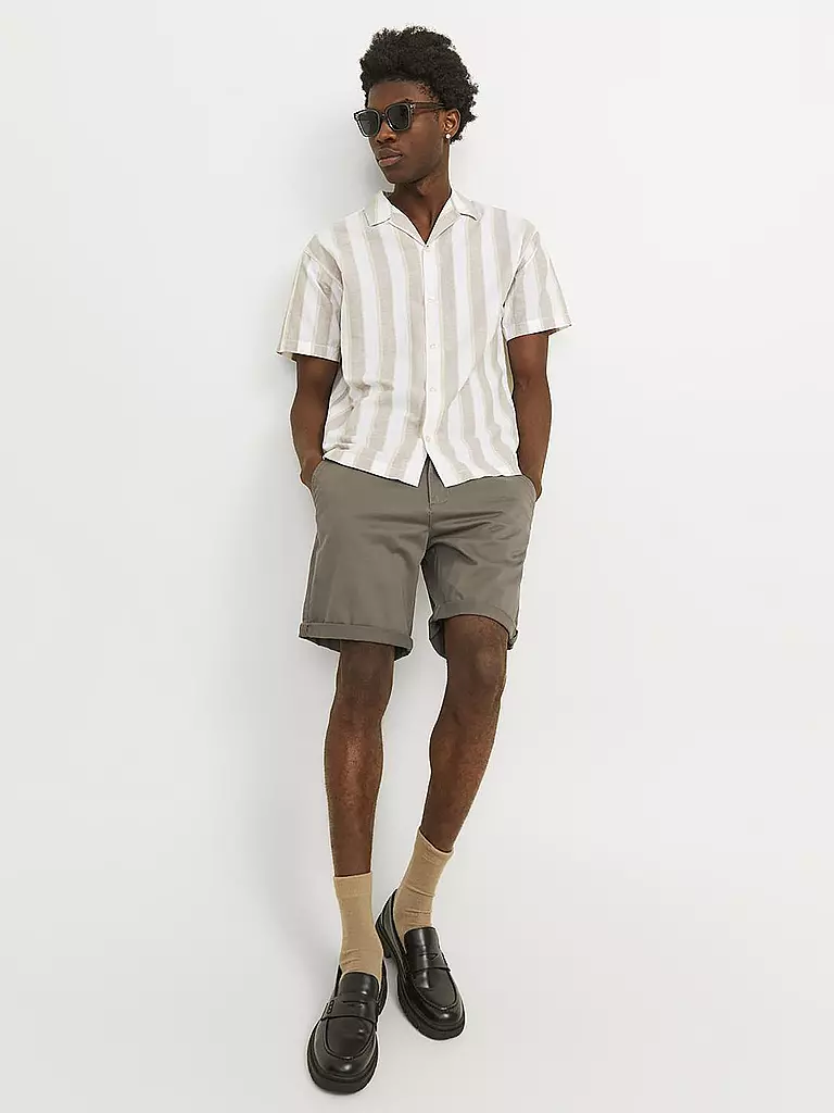 JACK & JONES | Chinoshorts JPSTBOWIE | Marrone chiaro