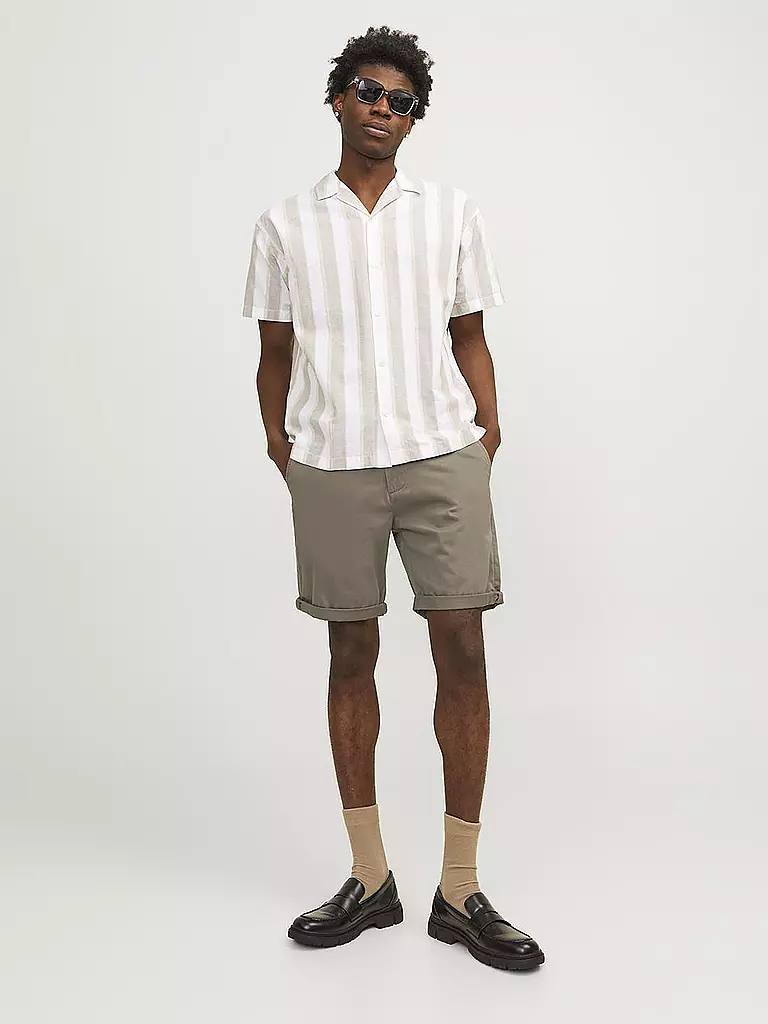 JACK & JONES | Chinoshorts JPSTBOWIE | Marrone chiaro
