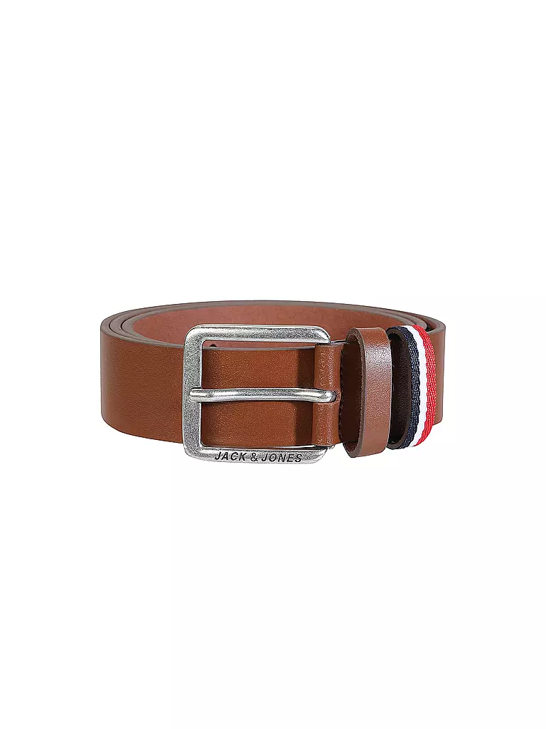 JACK & JONES | Cintura in pelle JACESPO | Marrone