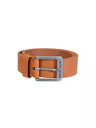 JACK & JONES | Cintura in pelle JACROCK | Marrone chiaro