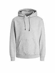 JACK & JONES | Felpa con cappuccio - Hoodie JJEBRADLEY | Grigio chiaro