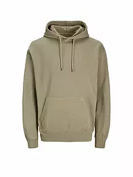 JACK & JONES | Felpa con cappuccio - Hoodie JJECHARGE | Marrone chiaro