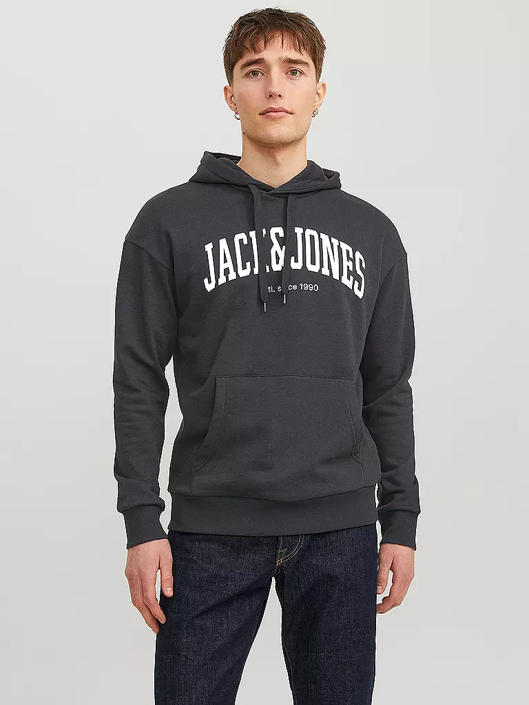 JACK & JONES | Felpa con cappuccio - Hoodie JJEJOSH | Nero