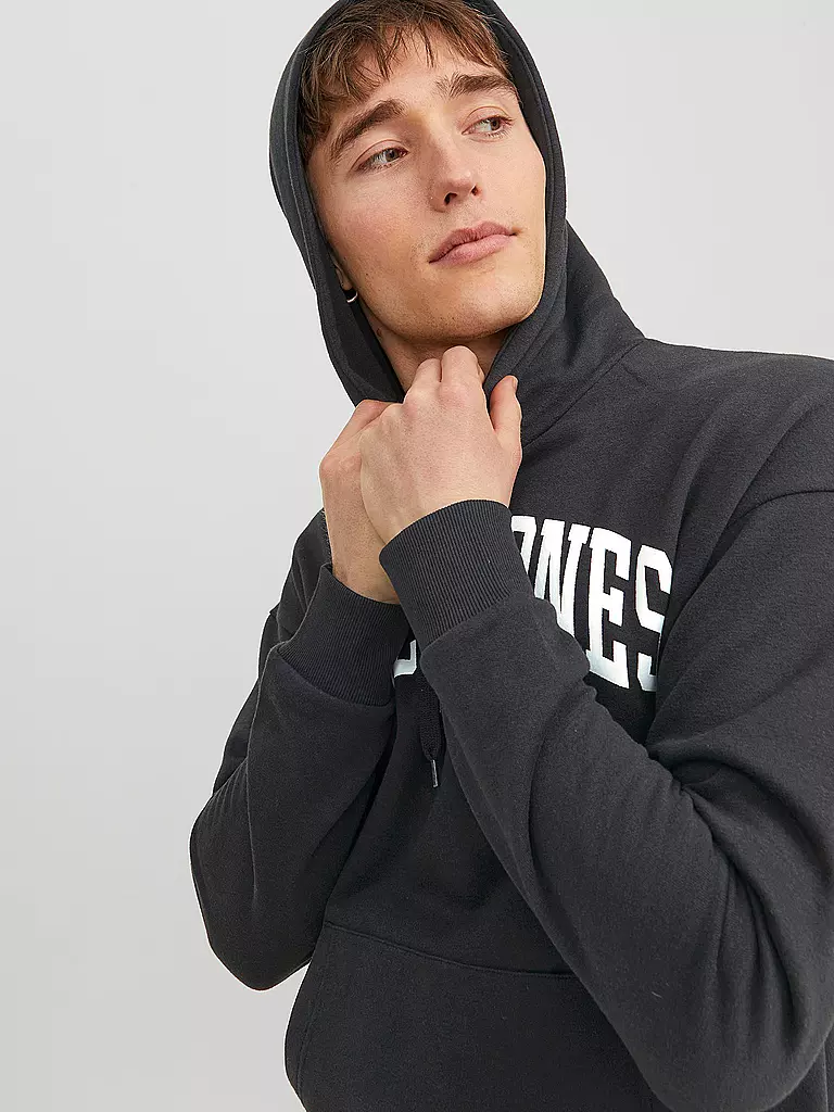 JACK & JONES | Felpa con cappuccio - Hoodie JJEJOSH | Nero