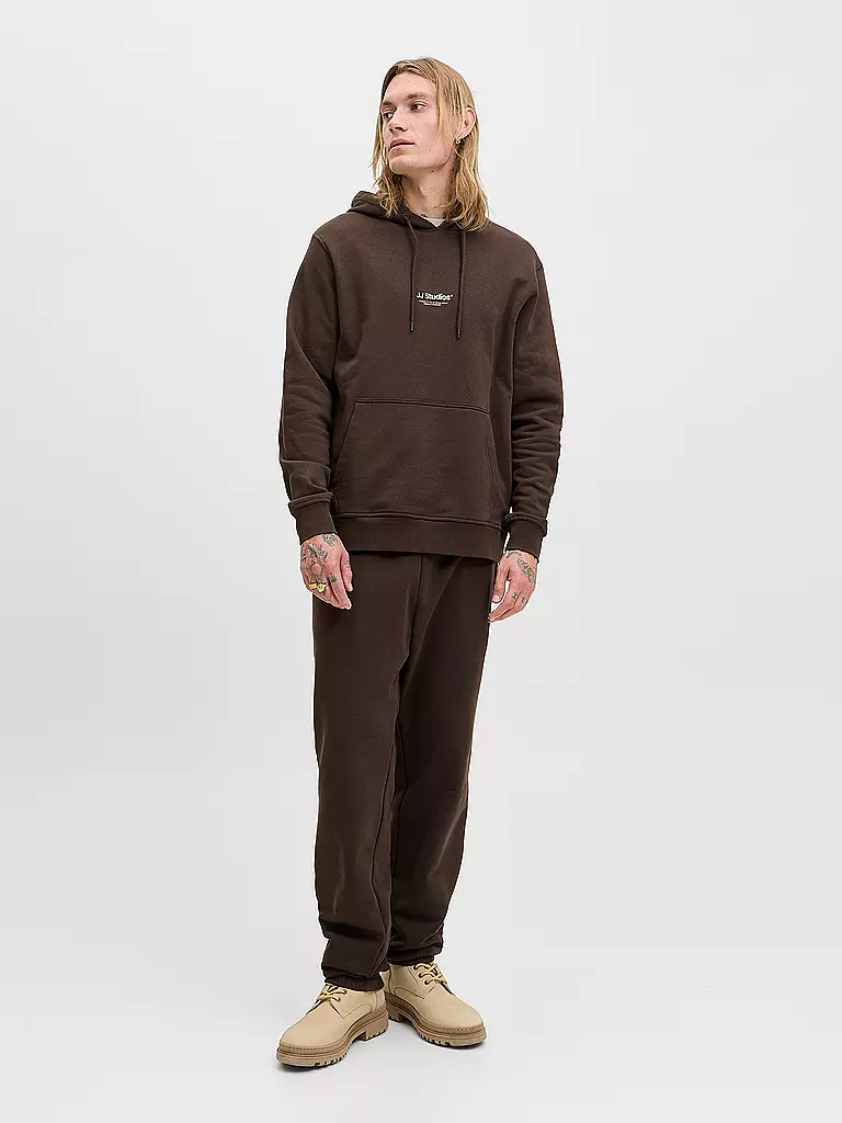 JACK & JONES | Felpa con cappuccio - Hoodie JJESOHO | Marrone