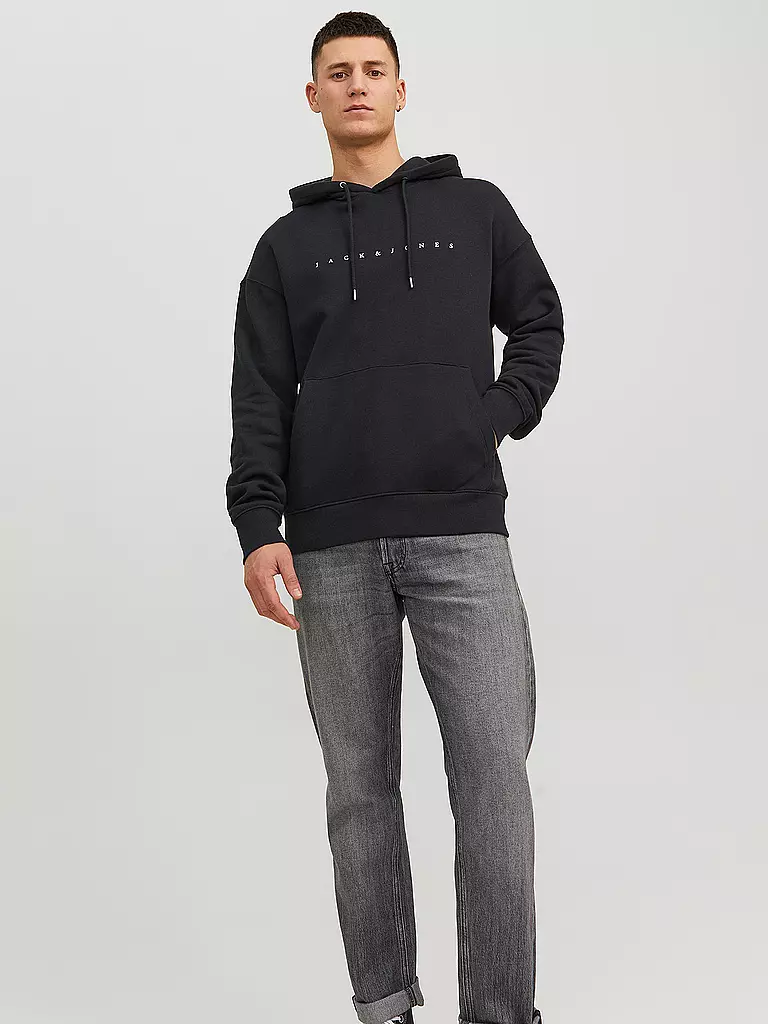 JACK & JONES | Felpa con cappuccio - Hoodie JJESTAR | Nero