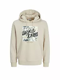 JACK & JONES | Felpa con cappuccio - Hoodie JJHAWAII | Beige