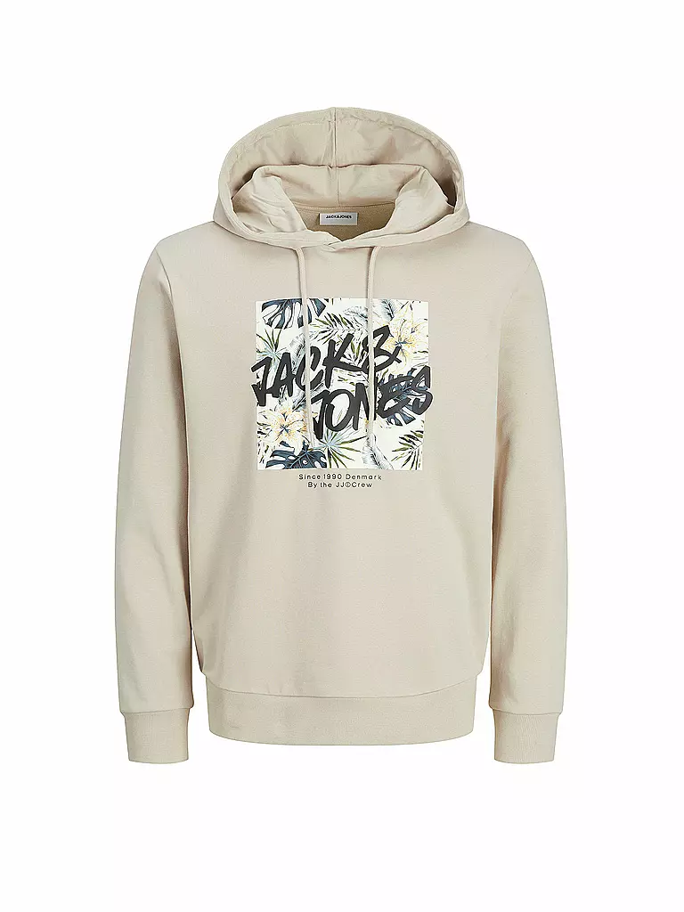 JACK & JONES | Felpa con cappuccio - Hoodie JJHAWAII | Beige
