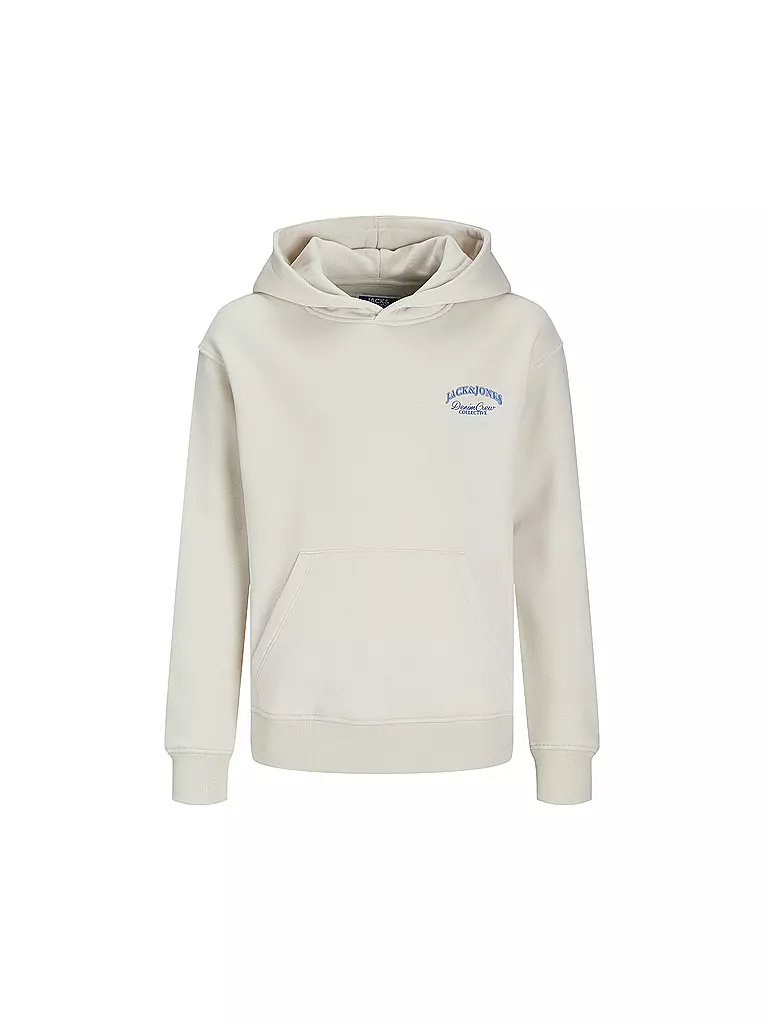 JACK & JONES | Felpa con cappuccio da ragazzo - Hoodie JJEBRANDES | Beige
