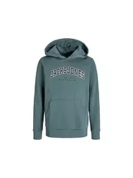 JACK & JONES | Felpa con cappuccio da ragazzo - Hoodie JJECALEB | Blu