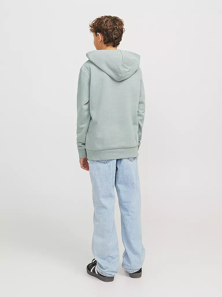 JACK & JONES | Felpa con cappuccio da ragazzo - Hoodie JJECALEB | 