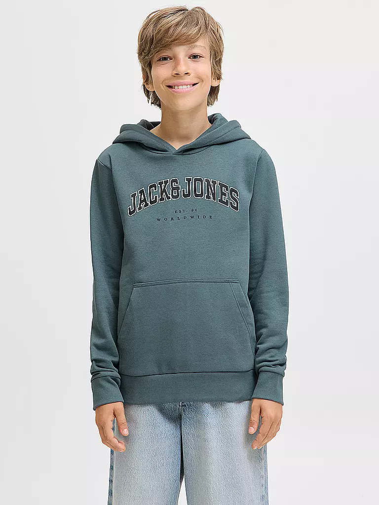 JACK & JONES | Felpa con cappuccio da ragazzo - Hoodie JJECALEB | 