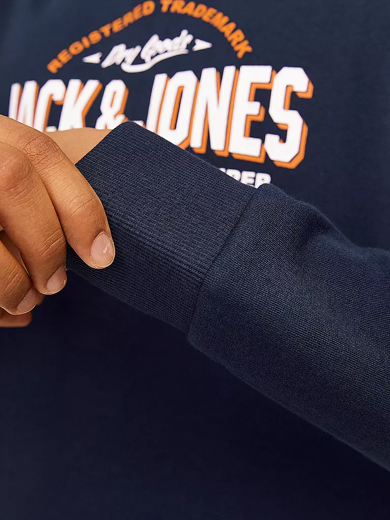JACK & JONES | Felpa con cappuccio da ragazzo - Hoodie JJELOGO | 