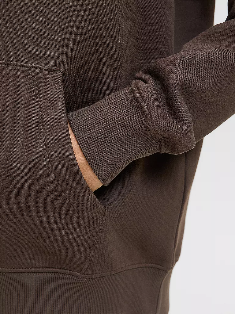 JACK & JONES | Felpa con cappuccio da ragazzo - Hoodie JJESTAR JJ | Marrone