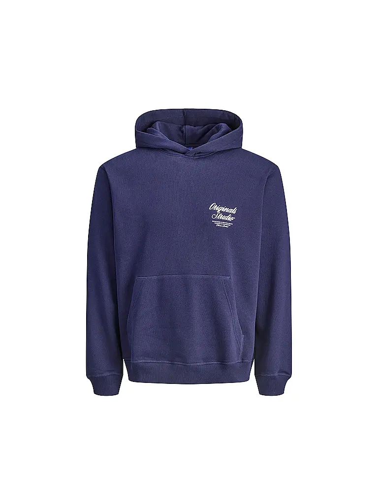 JACK & JONES | Felpa con cappuccio da ragazzo - Hoodie JORNORREBRO | Blu