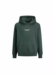 JACK & JONES | Felpa con cappuccio da ragazzo - Hoodie JORVESTERBRO | Verde scuro
