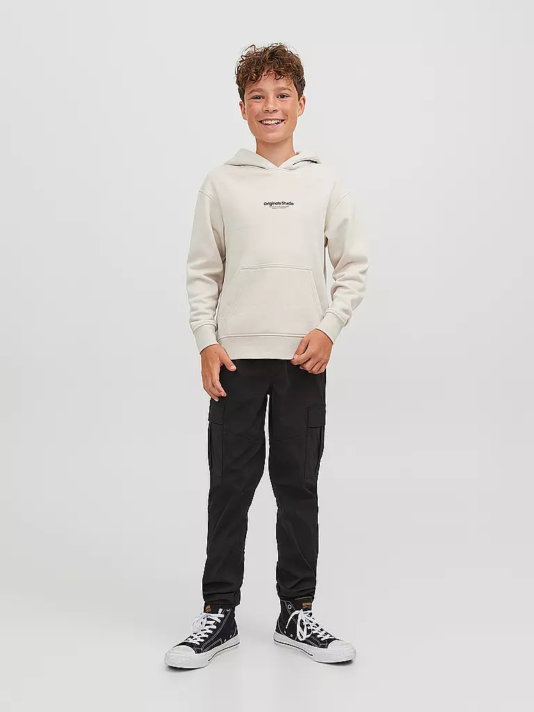 JACK & JONES | Felpa con cappuccio da ragazzo - Hoodie JORVESTERBRO | Beige