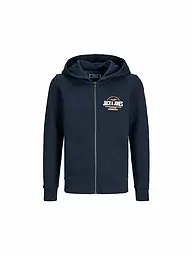 JACK & JONES | Felpa con cappuccio da ragazzo JJELOGO | Blu scuro