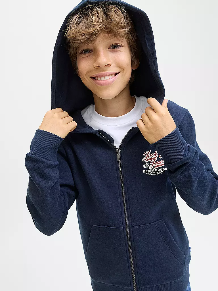 JACK & JONES | Felpa con cappuccio da ragazzo JJELOGO | 