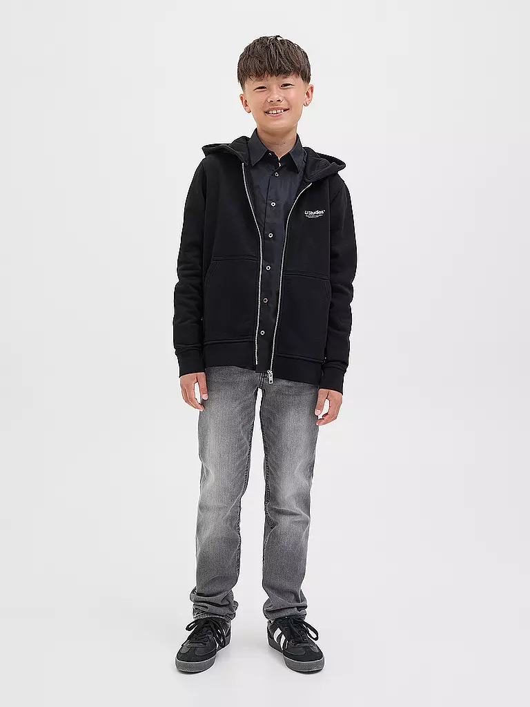 JACK & JONES | Felpa con cappuccio da ragazzo JJESOHO | Nero