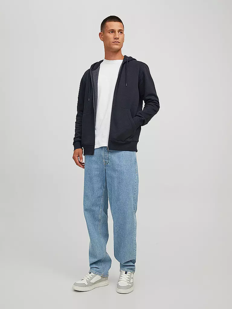 JACK & JONES | Felpa con cappuccio e zip JJESTAR | Nero