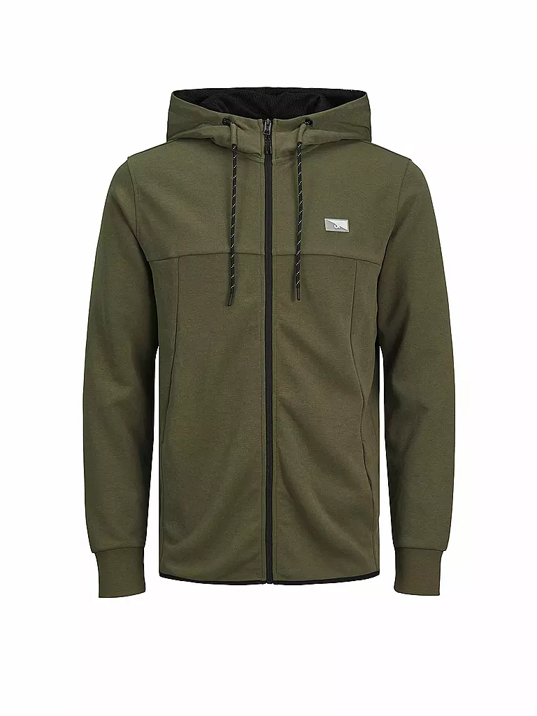 JACK & JONES | Felpa con cappuccio JCOAIR | Oliva