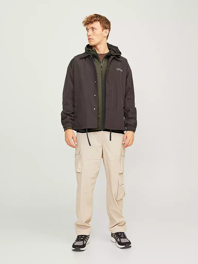 JACK & JONES | Felpa con cappuccio JCOAIR | Oliva