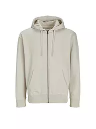 JACK & JONES | Felpa con zip JJECHARGE | Beige