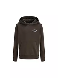 JACK & JONES | Jungen Kapuzensweater - Hoodie JJEBRANDES | Marrone