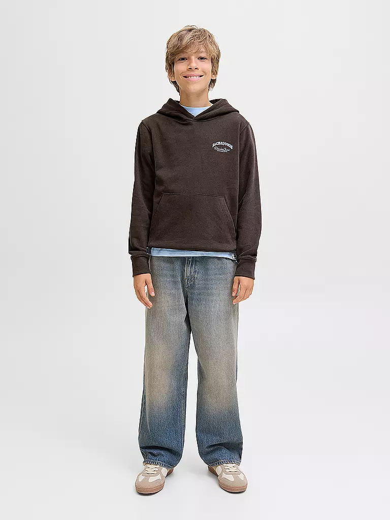 JACK & JONES | Felpa da ragazzo JJEBRANDES | Marrone