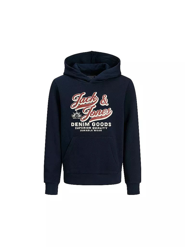 JACK & JONES | Felpa da ragazzo JJELOGO | Blu scuro