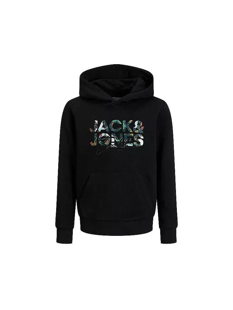 JACK & JONES | Felpa da ragazzo JJGEPLAS | Nero