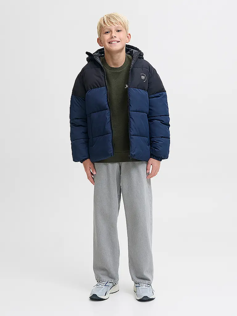 JACK & JONES | Felpa da ragazzo JJYUKI | Verde scuro