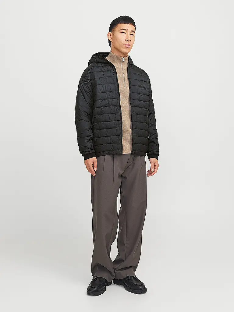 JACK & JONES | Giacca trapuntata leggera JJESTATE | Nero