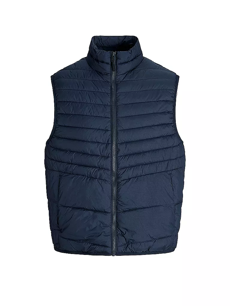 JACK & JONES | Gilet trapuntato JJESTATE | Blu scuro