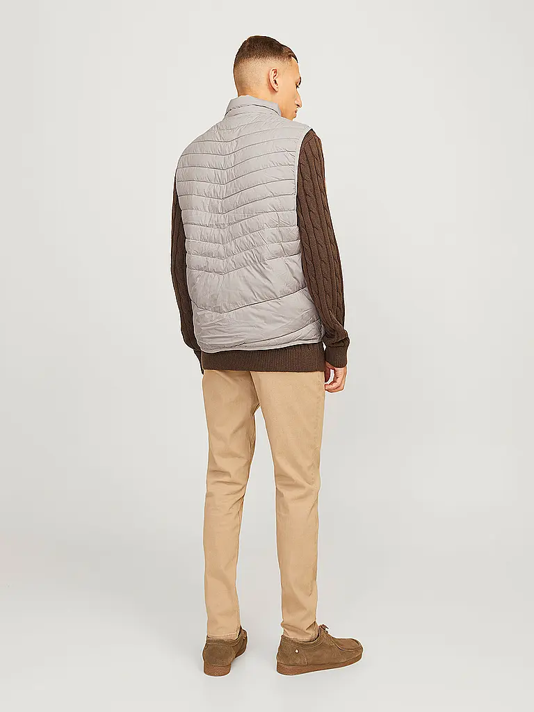 JACK & JONES | Gilet trapuntato JJESTATE | Crema