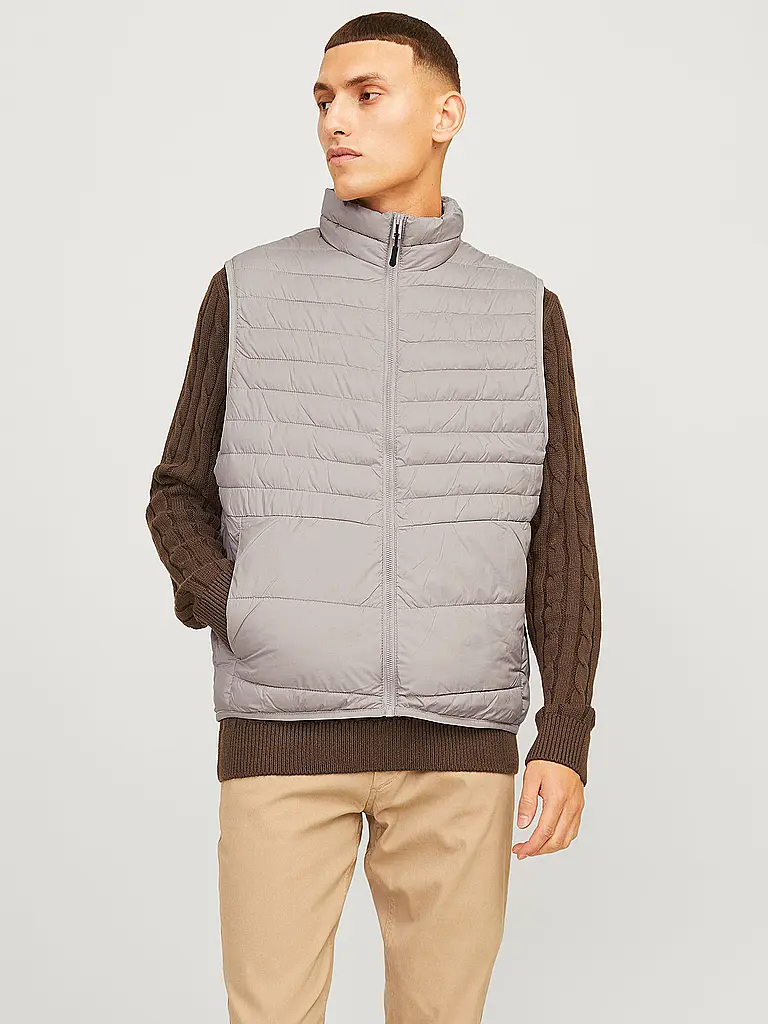 JACK & JONES | Gilet trapuntato JJESTATE | Crema